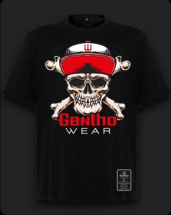 Camiseta Red Cap Skull