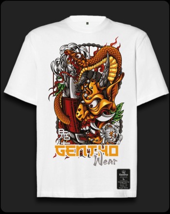 Camiseta Snake & Oni